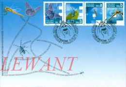 POLAND - 2013.08.16. Stamp Economic Circulation And Priority For Registered Items 350 G (4) - Insects FDC - Unused Stamps