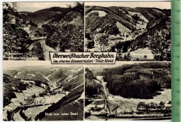 Oberweißbacher Bergbahn, Um 1960/1970 Verlag: Bild Und Heimat, Reichenbach, POSTKARTE Erhaltung: I-II Karte Wird In Klar - Oberweissbach