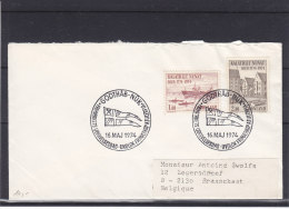 Drapeaux - Bateaux - Pêche - Groenland - Lettre De 1974 - Covers & Documents