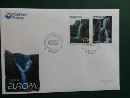 37/210  FDC  FOROYAR - 1999