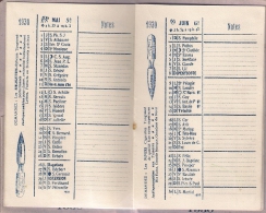 Petit Agenda De Poche  1930  Offert Par Les NOUVELLES GALERIES De CAEN (14)  TTBE - Agende Non Usate