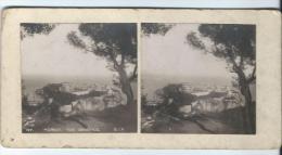 S.I.P./ MONACO/Vue Générale /Le Rocher/Vers 1905-1915  STE7 - Stereo-Photographie