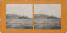 S.I.P./ TOULON/ Un Cuirassé/    Vers 1905-1915  STE10 - Stereoscopic