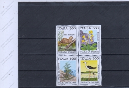 ITALIA Nº 1658 AL 1661 - Albatros