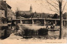 PUTANGES ,PONT DE L'ORNE ,CANOTAGE,ET SES PECHEURS!! A VOIR !! REF 34897 - Putanges