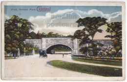 USA - GORDON PARK ARCH~CLEVELAND OH OHIO~1910s TOWN VIEW ~FIFTH CITY Vintage Postcard~CAR [4247] - Cleveland