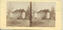 BROSSIER-CHARLOT/Chateau De Thierville/Eure Et Loir /Vers1872-1874      STE19 - Stereo-Photographie