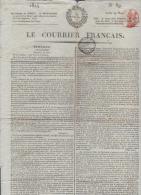 LE COURRIER FRANCAIS 29 03 1824 - LONDRES ELECTIONS EN FRANCE - SUISSE COIRE - TURQUIE EGYPTE - BARCELONE PERPIGNAN - - 1800 - 1849