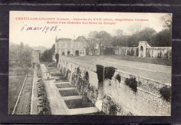 41952    Francia,   Chatillon-Coligny -  Galeries Du  XVIIe  Siecle -  Terrasse -  Restes D"un  Chateau,  NV(scritta) - Chatillon Coligny