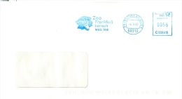 BRD Frankfurt AFS 2002 Zoo Tierisch Was Los Affe - Maschinenstempel (EMA)