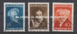 Danzig,Nr.281-83,o (3750) - Usados