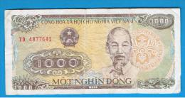 VIET NAM - 1000 Dong 1988 Circulado  P-106 - Vietnam