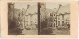 BROSSIER-CHARLOT/Cour Du Chateau De /Chateaudun/ Eure Et Loir/ Vers 1872-1874 STE29 - Stereo-Photographie