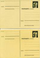 7 Briefkaarten (met Antwoordkaart) Duitsland / Postkarten (mit Antwortkarte) BRD - Postcards - Mint