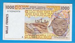 WEST AFRICAN STATES  -  1000 Francs  P-111A - West-Afrikaanse Staten