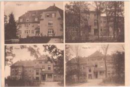 ERFURT Städtisches Krankenhaus Erweiterungen Haus 1 3 9 Und 10 Feldpost Reservelazarett 5.4.1916 Gelaufen - Erfurt