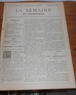 La Semaine Des Constructeurs. N°3. 14 Juillet 1888. Hôtel De La Cloche Perse à Reims. L´Opéra Comique. - Revues Anciennes - Avant 1900