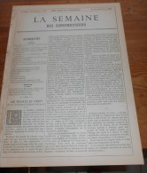 La Semaine Des Constructeurs. N°5. 28 Juillet 1888. Hôtel De La Cloche Perse à Reims. Tourelle D´escalier. - Revues Anciennes - Avant 1900