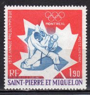 (SA0118) SAINT PIERRE AND MIQUELON, 1975 (Pre-Olympic Year. Summer Olympic Games, Montreal 1976). Mi # 513. MNH** Stamp - Nuevos