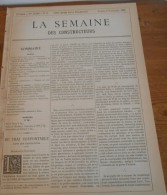 La Semaine Des Constructeurs. N°11. 8 Septembre 1888. Palais De L´Enfance. - Revues Anciennes - Avant 1900