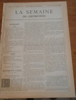 La Semaine Des Constructeurs. N°13. 22 Septembre 1888. Hôtel De Ville De Compiègne. - Revues Anciennes - Avant 1900