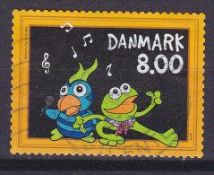 Denmark 2013 BRAND NEW    8.00 Kr Childrens TV Kaj & Andrea Parrot & Frog (From Sheet) - Gebraucht