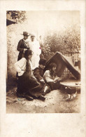 CARTOMANCIE / DIVINATION Avec CARTES à JOUER : CARTOMANCIENNE TZIGANE - CARTE ´VRAIE PHOTO´ / VINTAGE REAL PHOTO (p-084) - Playing Cards