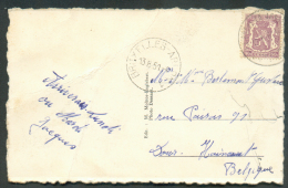 90 Centimes Petit Sceau De L'Etat Obl. Sc LA ROCHE EN ARDENNE + Sc Ambulant BRUXELLES-ARLON 1 Sur C.V Du 13-08-1951 Vers - Ambulanti