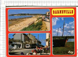 BARNEVILLE - CARTERET  -  BARNEVILLE  : La Plage - L Avenue De La Gare - Le Havre - 3 Vues - Barneville