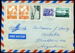 BULGARIA TO ARGENTINA Air Mail Cover VERY NICE! - Lettres & Documents