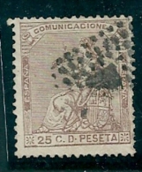 Spain 1873 Edifil 135 SG 211 Used - Usati
