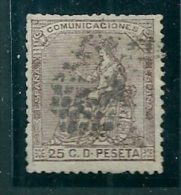 Spain 1873 Edifil 135 SG 211 Used - Usados