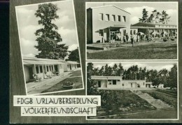 Waren Müritz FDGB Urlaubersiedlung Völkerfreundschaft MB 7.8.1970 - Waren (Mueritz)