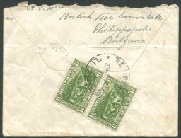 BULGARIA TO GREAT BRITAIN Cover 1922 VF - Covers & Documents