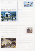 4 Briefkaarten Duitsland / Postkarten Deutschland (1989-1994) - Cartes Postales Illustrées - Neuves