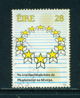 IRELAND - 1989  European Elections  28p  Used As Scan - Oblitérés