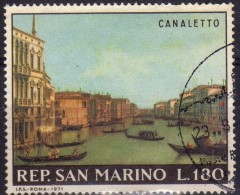 1971 San Marino - 'Salviamo Venezia' 180 L - Used Stamps