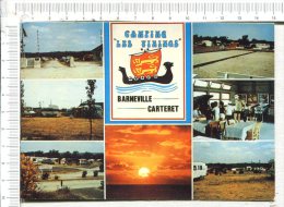 BARNEVILLE - CARTERET  -  Camping   "  LES VIKINGS "  -  6 Vues - Barneville