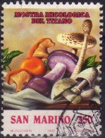 1992 San Marino - Mostra Micologica Del Titano 350 L - Usati