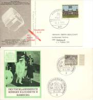 2 Kaarten / Karten Deutsche Bundespost Berlin - 1965 - Storia Postale