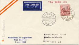 Luchtpost / Luftpost Berlin - Wien - Budapest (1956) - Covers & Documents