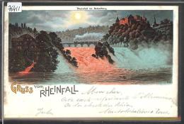 GRUSS AUS RHEINFALL - LITHO - TB - Sonstige & Ohne Zuordnung