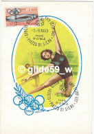 Carte Postale "Giochi Della XVIIe Olimpiade - Piazza Di Siena - ROMA 5-9-1960 - Ginnastica" 2 - Gymnastik