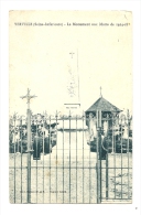 Cp, 76, Yerville, Le Monument Aux Morts De 1914-18, Voyagée (non Oblitérée) - Yerville