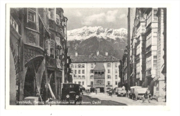 Cp, Autriche, Innsbruck,  Herzog Friedrichstrasse Mit Goldenem Dachl - Innsbruck