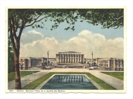 Cp, Suisse, Genève, Nouveau Palais De La Société Des Nations - Genève