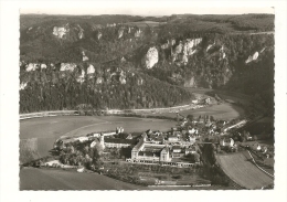 Cp, Allemagne, Erzabtei Beuron, Donautal Mit Burg Wildenstein, Voyagée 1962 - Sigmaringen