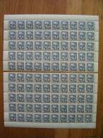 Tunisia - Tunisie 1931, Water Carrier / Porteuse D'Eau 1 Cent, 2 Half Sheets **, MNH - Neufs