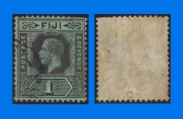 Fiji 1912, King George V 1s, Used - Fidji (...-1970)