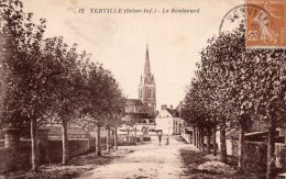 - CPA - 76 - YERVILLE - Le Boulevard - 748 - Yerville